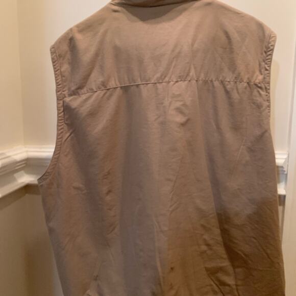 Fieldmaster Men’s Outdoor Tan Fishing hunting Vest size XL with knife po… - Picture 3 of 14